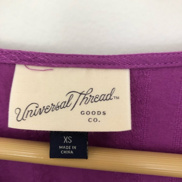 Universal Thread Purple Cottagecore Dress - Picture 8 of 14